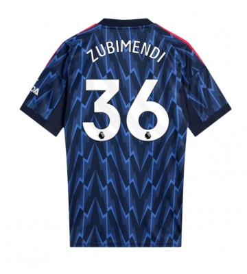 Arsenal Martin Zubimendi #36 Udebanetrøje 2025-26 Kortærmet